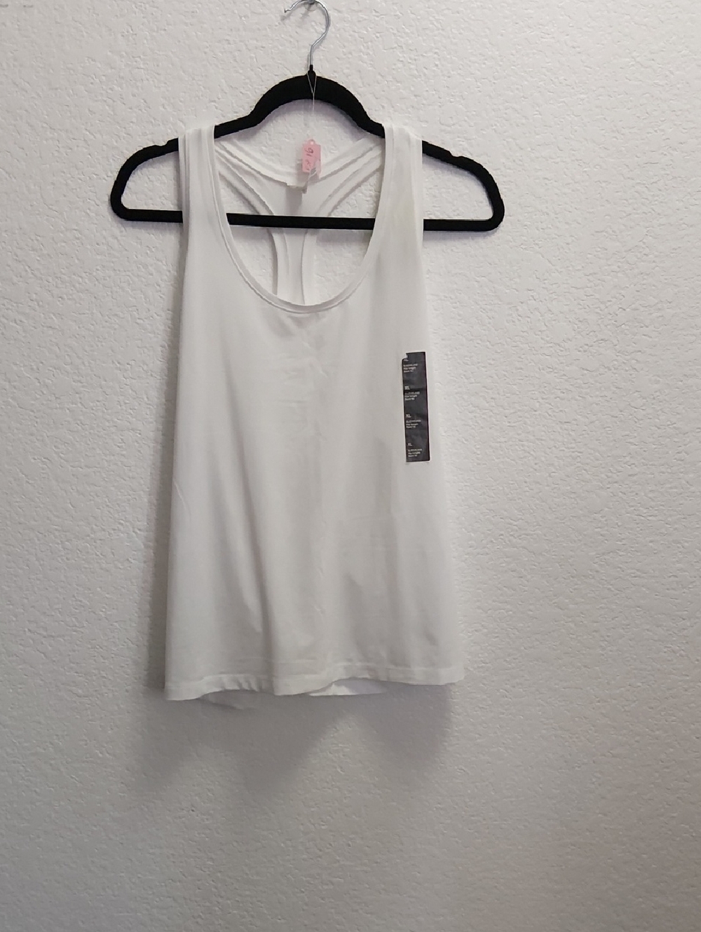all in motion White Racerback Tank Top